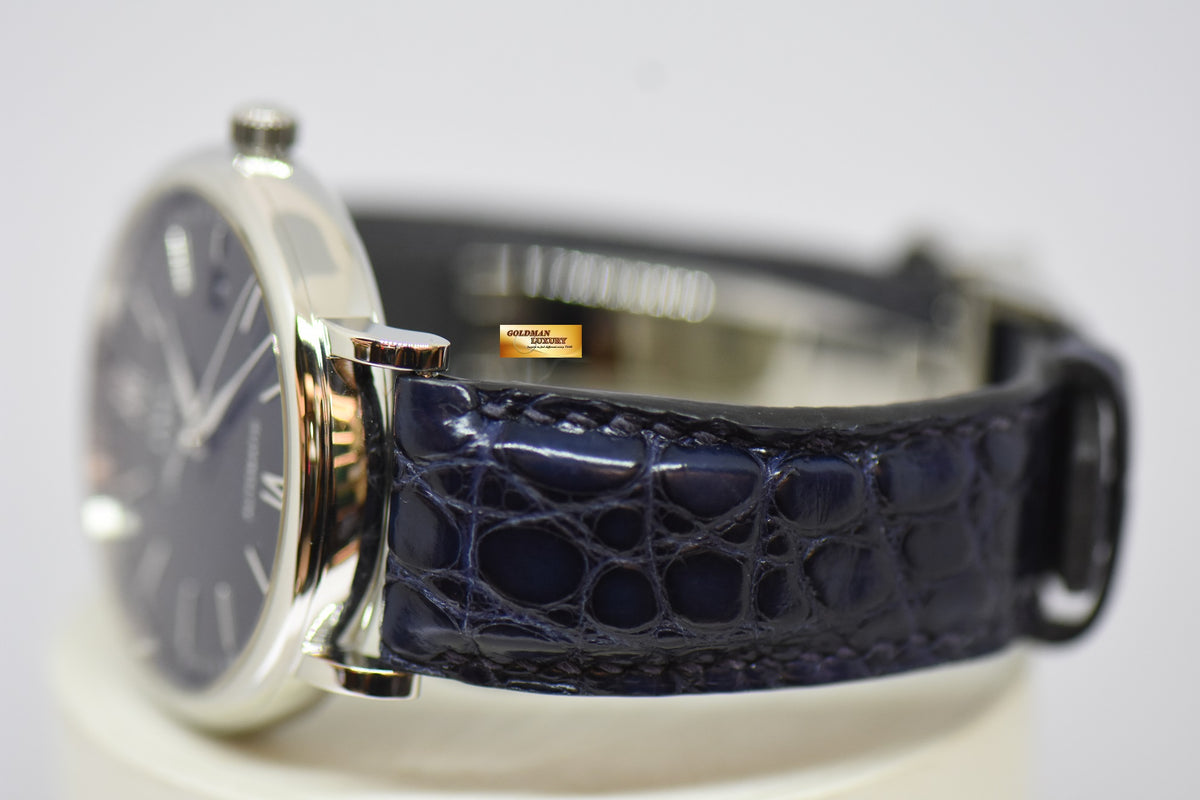 [SOLD] IWC PORTOFINO 40mm STEEL IN LEATHER STRAP BLACK AUTOMATIC IW3565-02 (MINT)