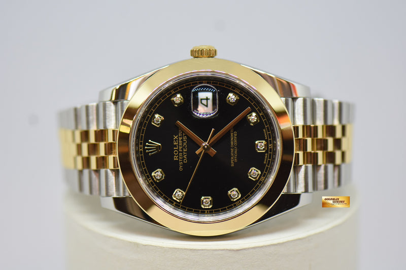 products/GML2905-RolexOysterDatejust41Half-GoldJubileeDiamondBlack126303-5.jpg