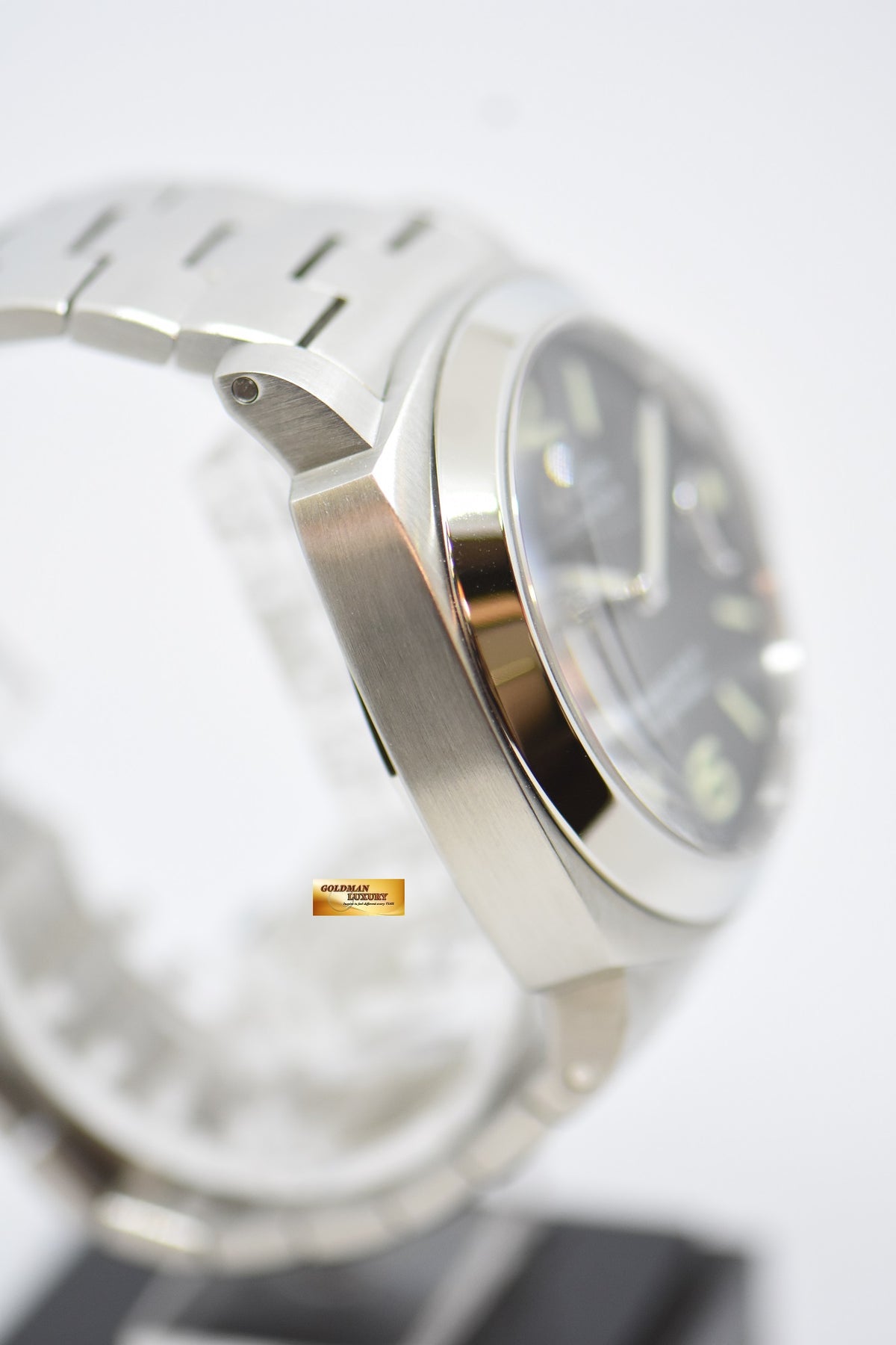 [SOLD] PANERAI LUMINOR MARINA 44mm STEEL IN BRACELET AUTOMATIC BLACK PAM 299 (LNIB)