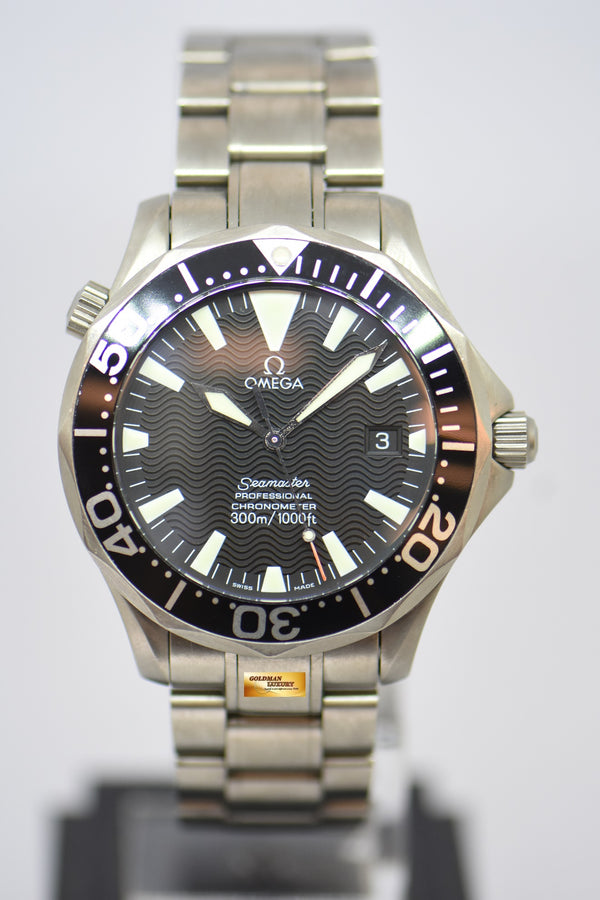 [SOLD] OMEGA SEAMASTER PROFESSIONAL DIVER 41mm TITANIUM IN BRACELET AUTOMATIC 2231.5000 (MINT)