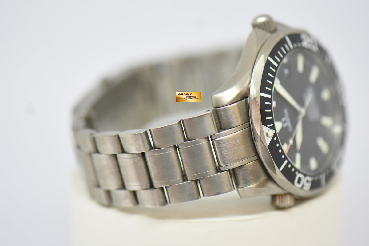 [SOLD] OMEGA SEAMASTER PROFESSIONAL DIVER 41mm TITANIUM IN BRACELET AUTOMATIC 2231.5000 (MINT)