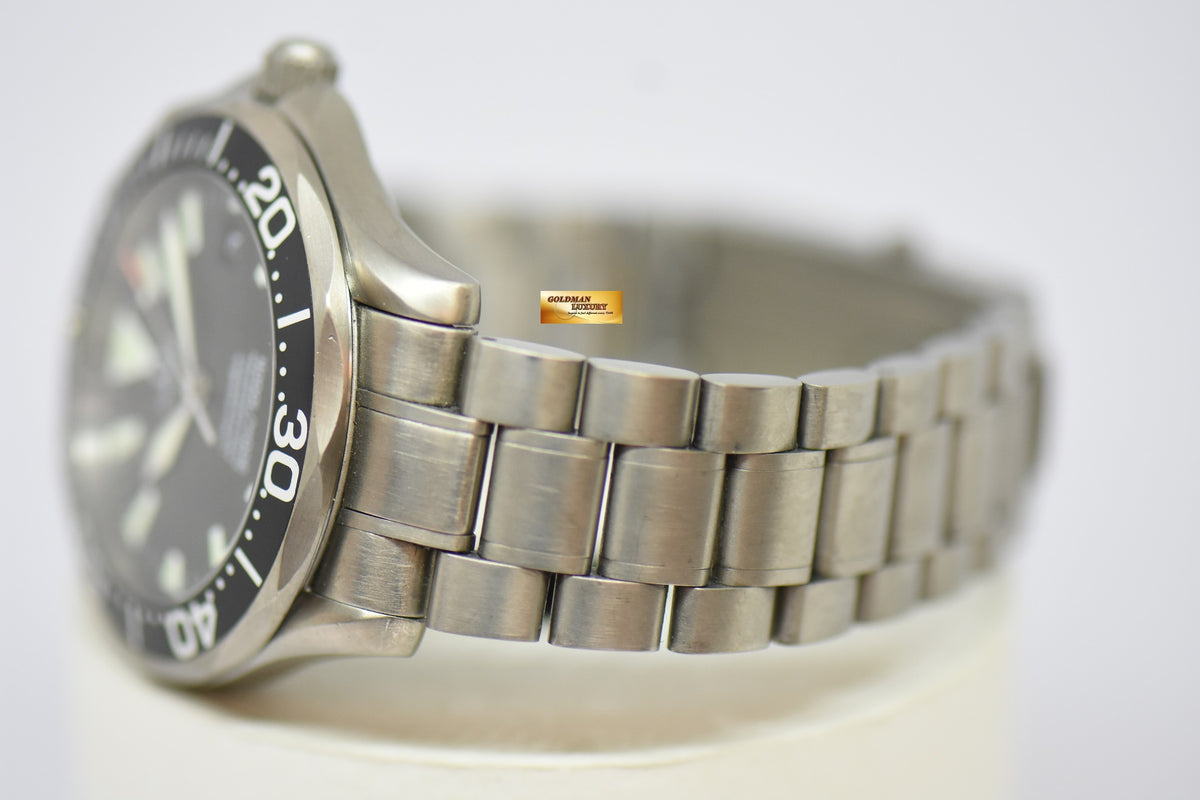 [SOLD] OMEGA SEAMASTER PROFESSIONAL DIVER 41mm TITANIUM IN BRACELET AUTOMATIC 2231.5000 (MINT)