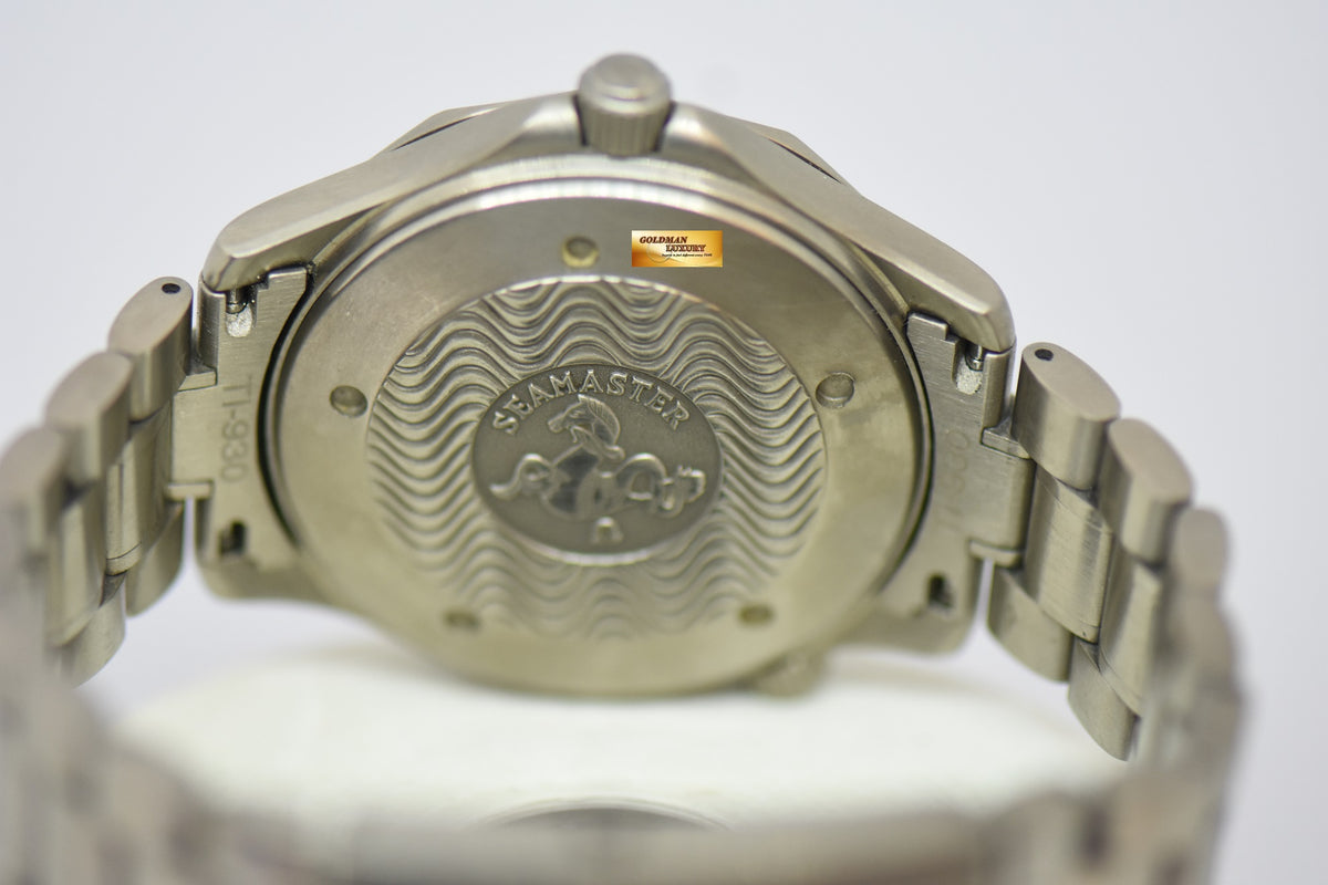 [SOLD] OMEGA SEAMASTER PROFESSIONAL DIVER 41mm TITANIUM IN BRACELET AUTOMATIC 2231.5000 (MINT)