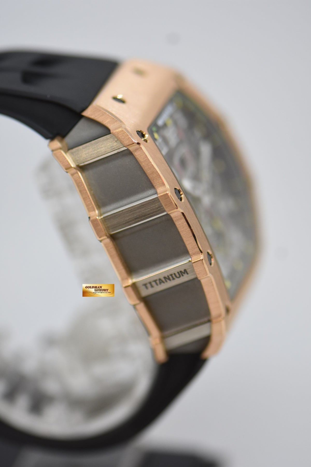 [SOLD] RICHARD MILLE FLYBACK CHRONOGRAPH IN ROSE GOLD ORIGINAL RUBBER STRAP RM11-03 AUTOMATIC (MINT CONDITION)