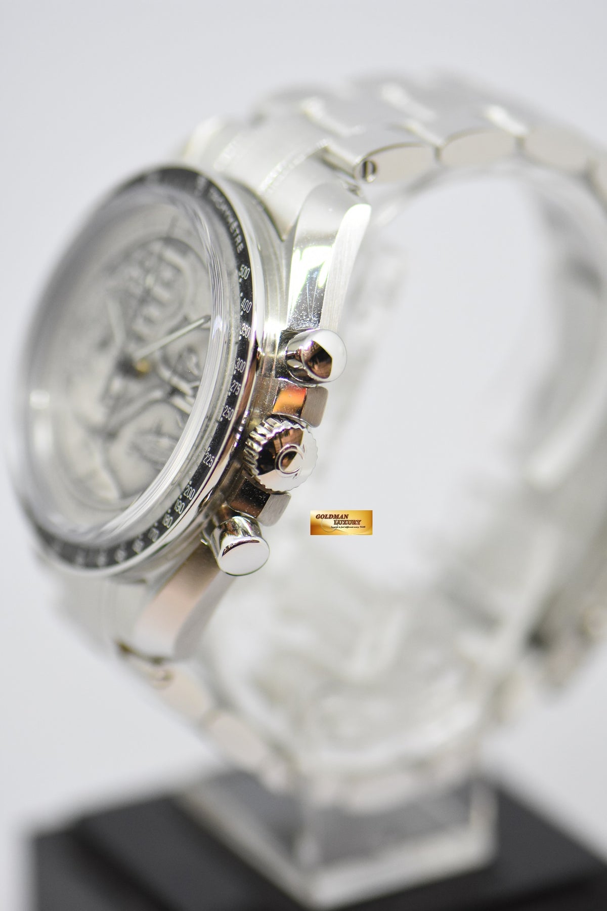 [SOLD] OMEGA SPEEDMASTER CHRONOGRAPH MOONWATCH APOLLO 17 SILVER COIN DIAL 40TH ANNIVERSARY LIMITED EDITION (MINT)