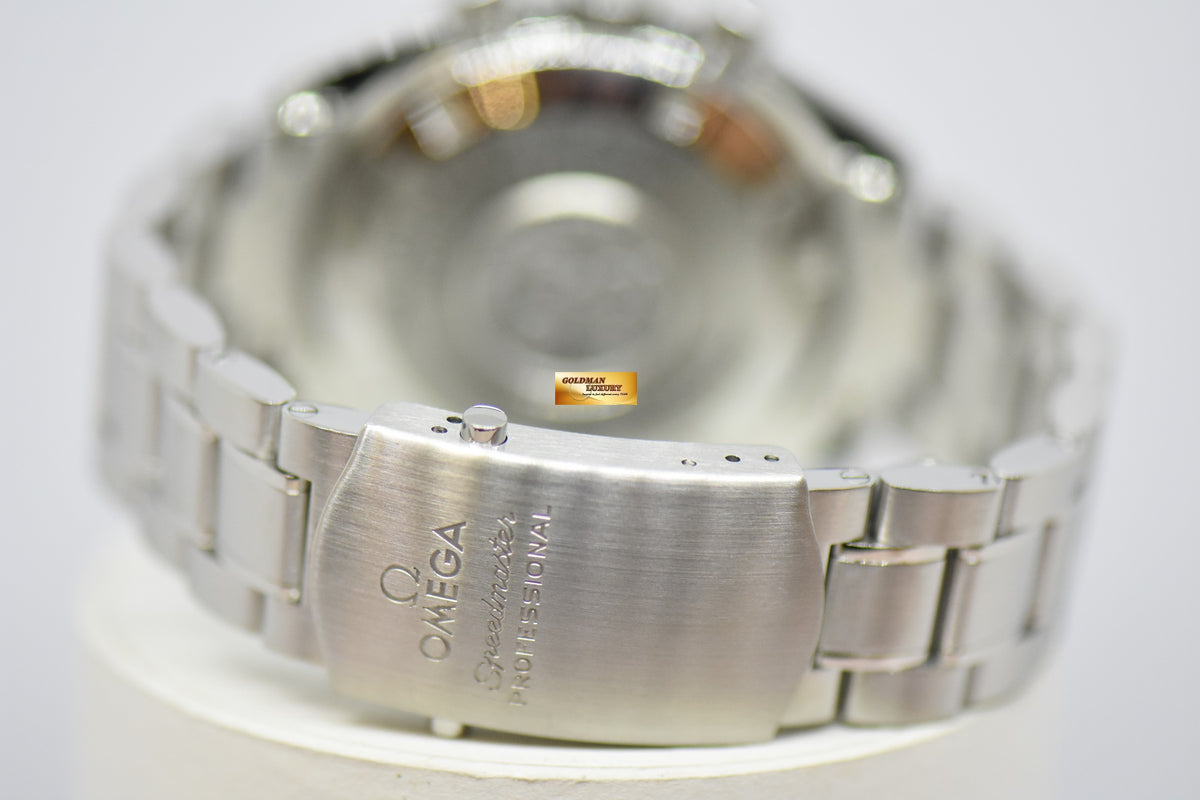 [SOLD] OMEGA SPEEDMASTER CHRONOGRAPH MOONWATCH APOLLO 17 SILVER COIN DIAL 40TH ANNIVERSARY LIMITED EDITION (MINT)