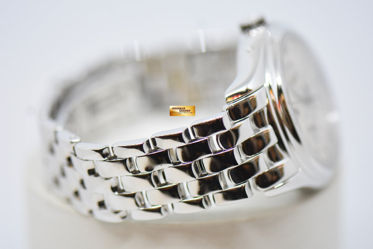 [SOLD] PATEK PHILIPPE ANNUAL CALENDAR 36mm 18K WHITE GOLD IN BRACELET MOONPHASE POWER RESERVE AUTOMATIC 5036G (MINT)