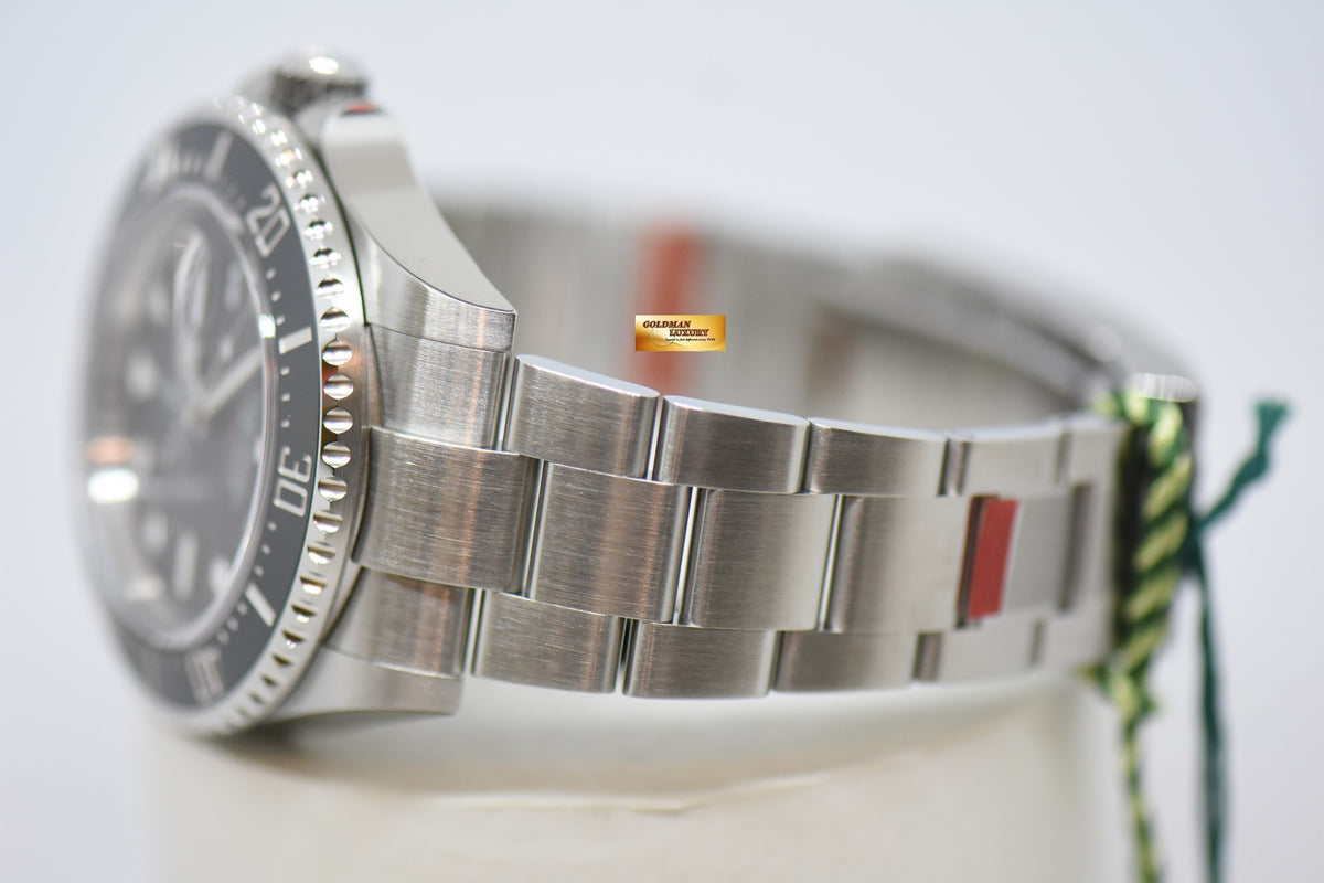 [SOLD] ROLEX OYSTER RED SEA-DWELLER 50TH ANNIVERSARY MARK II DIAL BLACK CERAMIC BEZEL Ref : 126600 (NEW-UNWORN)