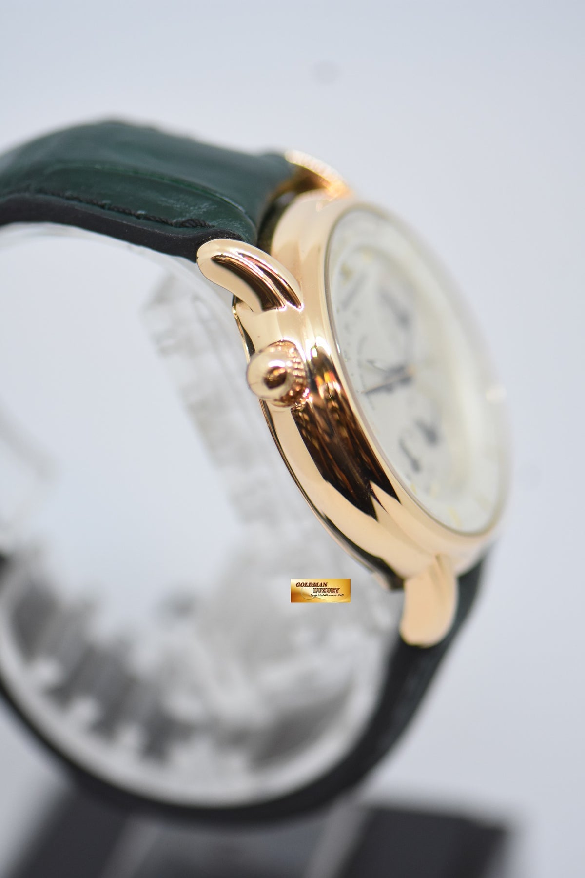 [SOLD] JLC GEOGRAPHIQUE 38mm WORLD TIME POWER RESERVE 18K YELLOW GOLD AUTOMATIC 169.2.92 (MINT)