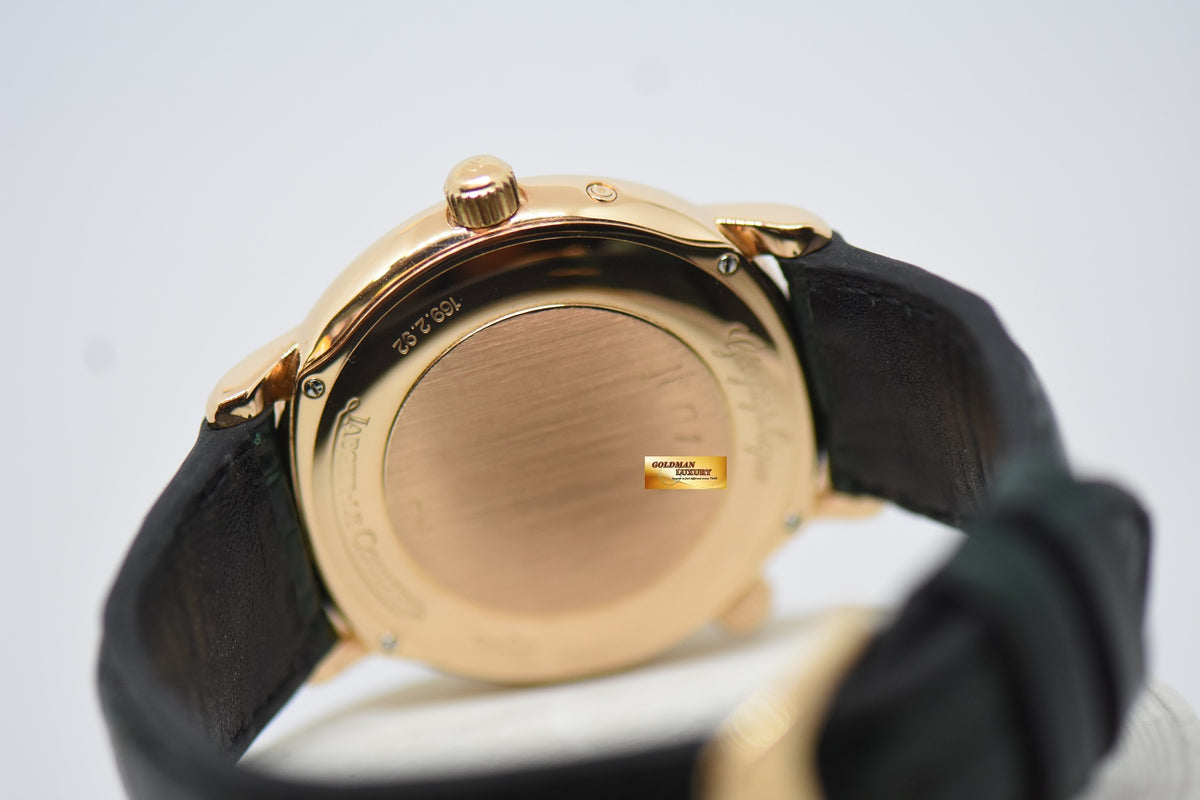 [SOLD] JLC GEOGRAPHIQUE 38mm WORLD TIME POWER RESERVE 18K YELLOW GOLD AUTOMATIC 169.2.92 (MINT)