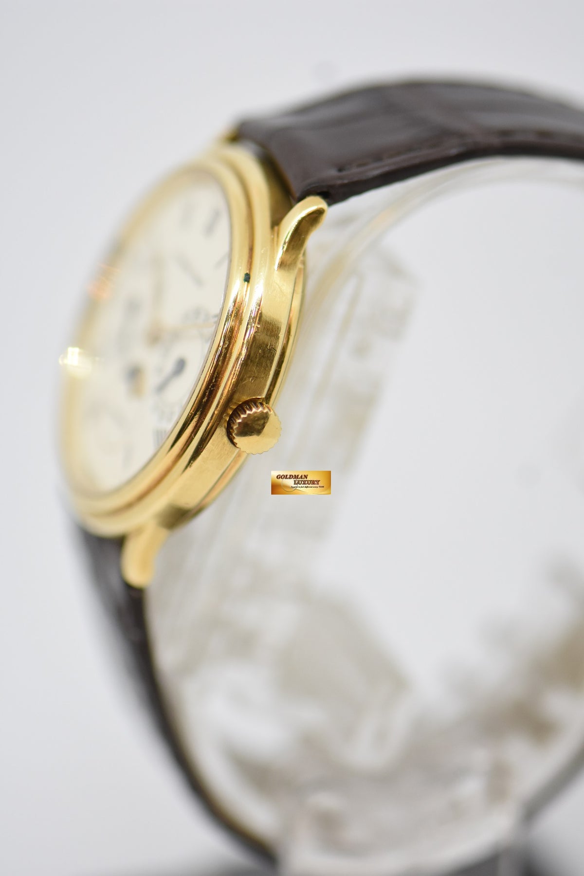 [SOLD] AUDEMARS PIGUET DAY-DATE MOONPHASE 33mm 18K YELLOW GOLD AUTOMATIC VINTAGE BA25589 (NEAR MINT)