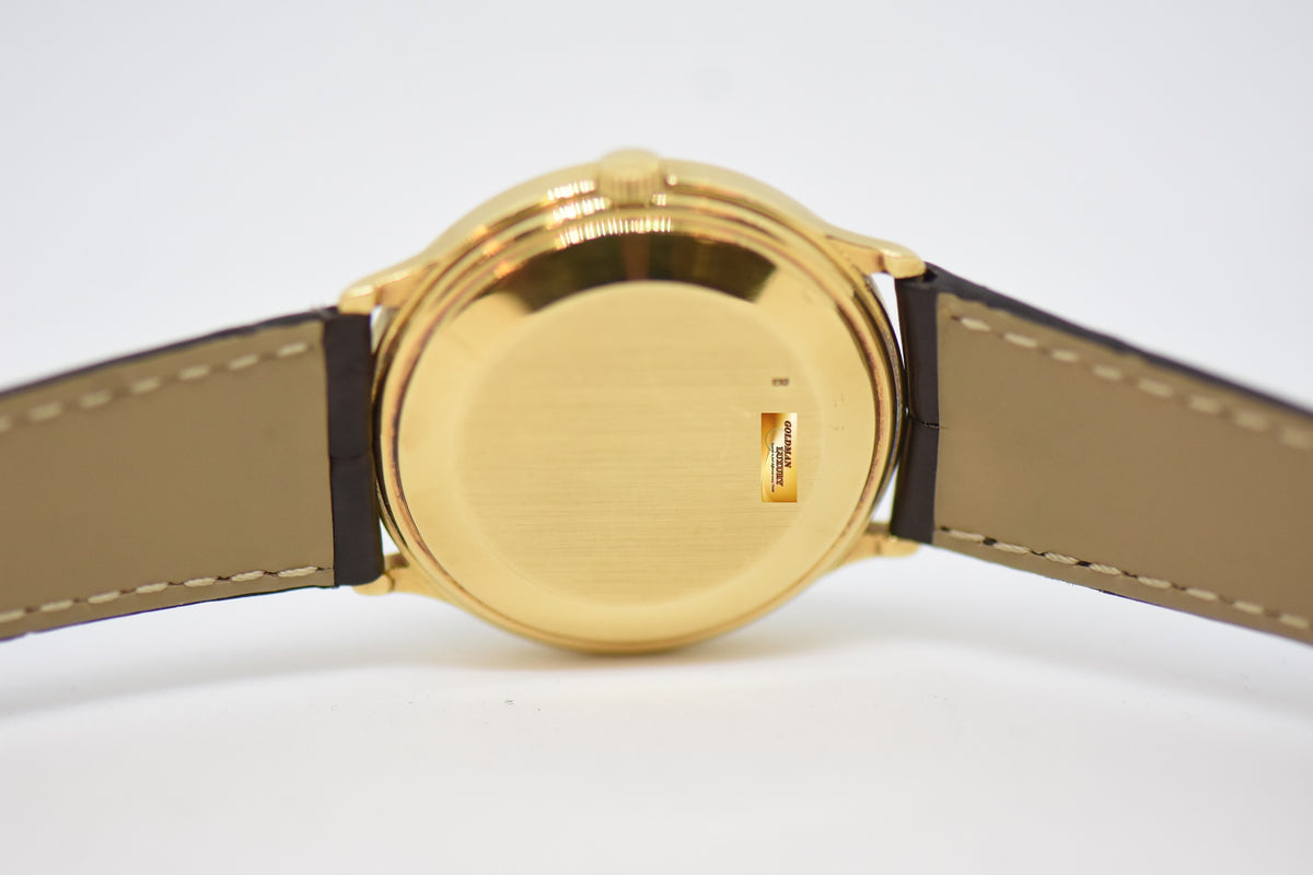 [SOLD] AUDEMARS PIGUET DAY-DATE MOONPHASE 33mm 18K YELLOW GOLD AUTOMATIC VINTAGE BA25589 (NEAR MINT)