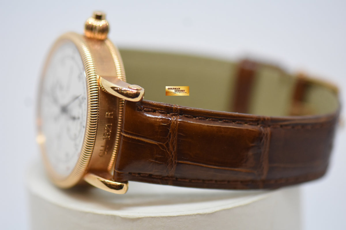 [SOLD] CHRONOSWISS CHRONOSCOPE MONOPUSHER REGULATOR 18K ROSE GOLD 38mm AUTOMATIC CH1521 R (MINT)