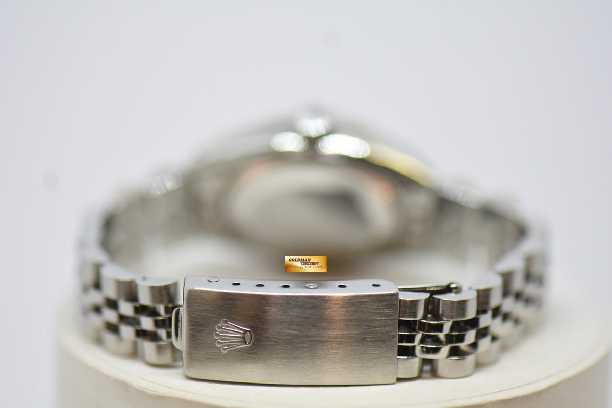[SOLD] ROLEX OYSTER PERPETUAL DATEJUST 26mm SILVER DIAL STEEL IN JUBILEE BRACELET 6917 [NON-QUICKSET DATE] (NEAR MINT)