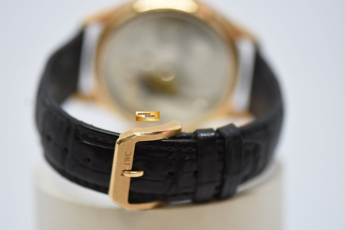 [SOLD] IWC PORTUGUESE 44mm ROSE GOLD HAND WOUND IW5454-06 (MINT)