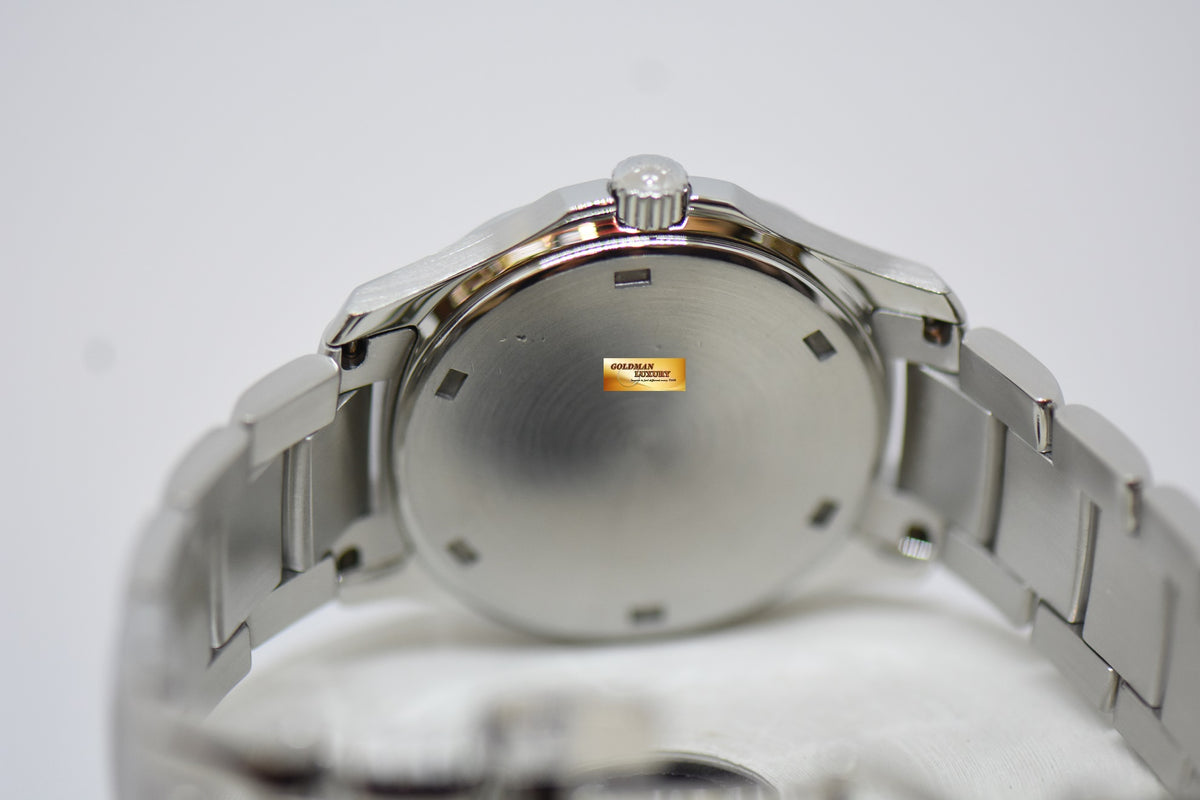 [SOLD] PATEK PHILIPPE AQUANAUT MIDSIZE 35mm STEEL IN BRACELET ORIGINAL DIAMOND BEZEL QUARTZ 5087A (MINT)