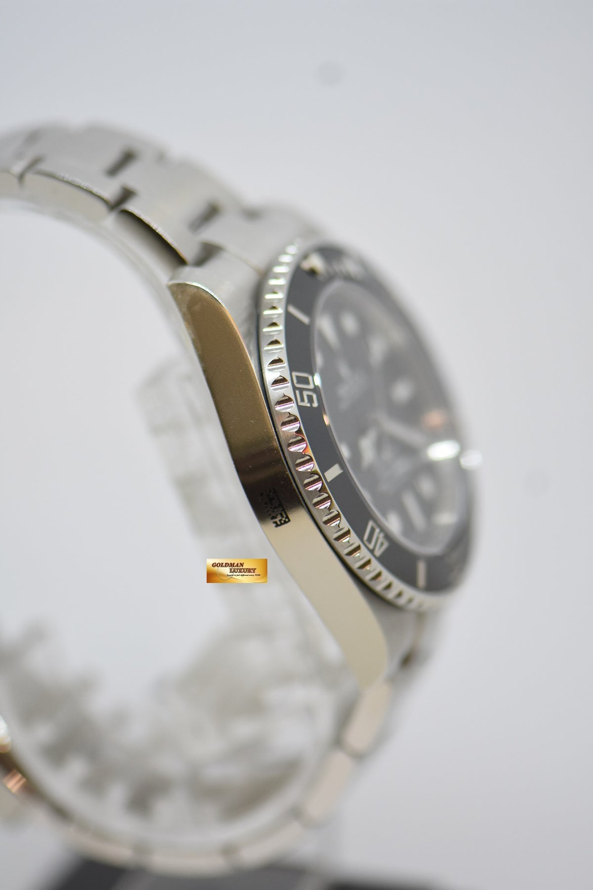 [SOLD] ROLEX OYSTER PERPETUAL SUBMARINER NO-DATE CERAMIC BLACK 114060 (NEW-UNWORN) [NEW OLD STOCK]