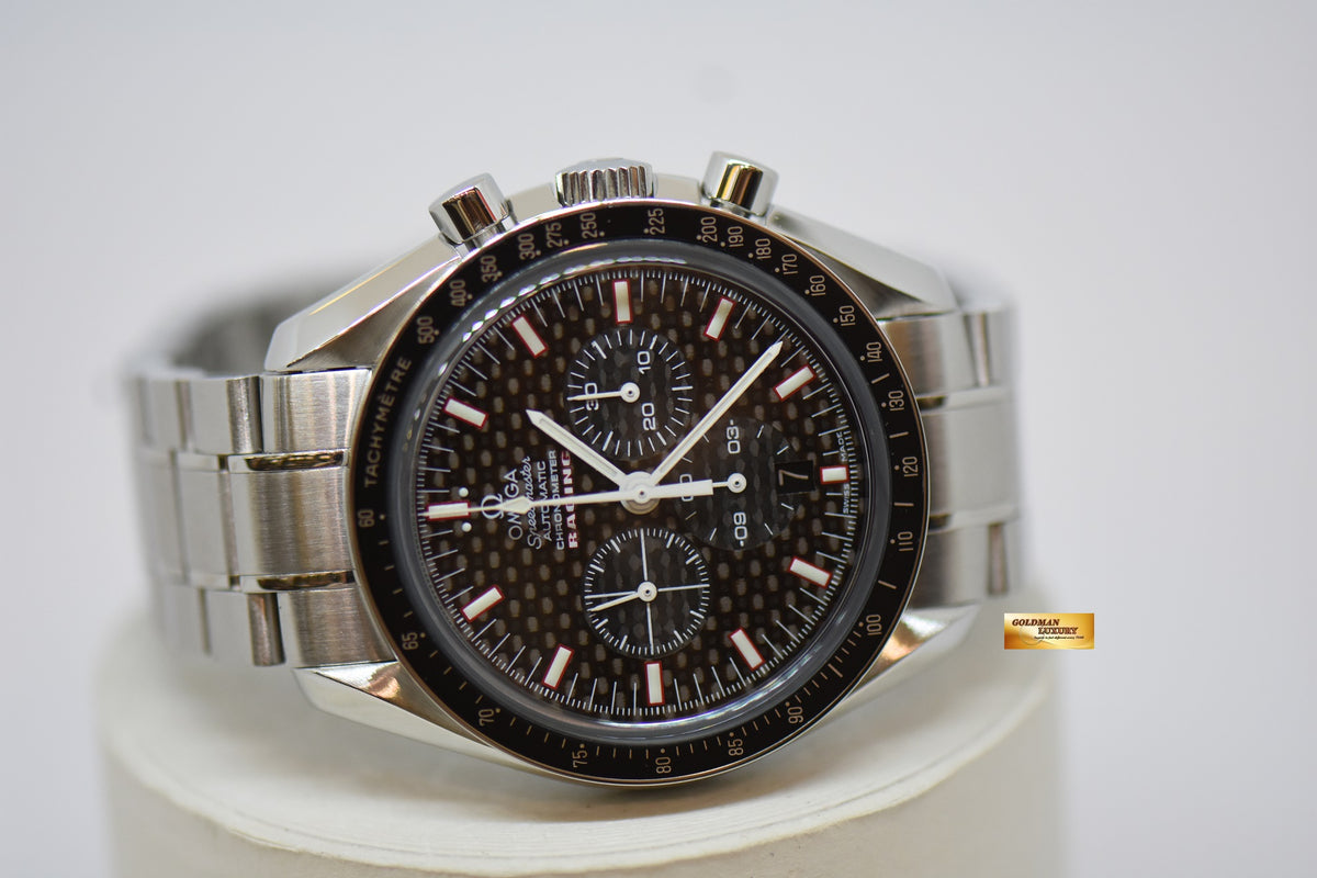 [SOLD] OMEGA SPEEDMASTER CHRONOGRAPH 42mm CARBON FIBRE RACING DIAL AUTOMATIC 3552.5900 (MINT)