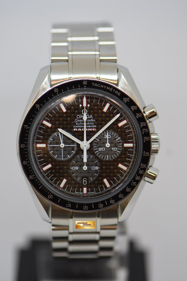 [SOLD] OMEGA SPEEDMASTER CHRONOGRAPH 42mm CARBON FIBRE RACING DIAL AUTOMATIC 3552.5900 (MINT)
