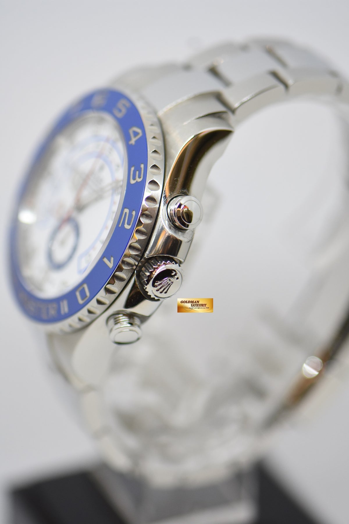 [SOLD] ROLEX OYSTER PERPETUAL YACHT-MASTER II 44mm REGATTA CHRONOGRAPH STEEL IN BRACELET 116680 (LNIB)