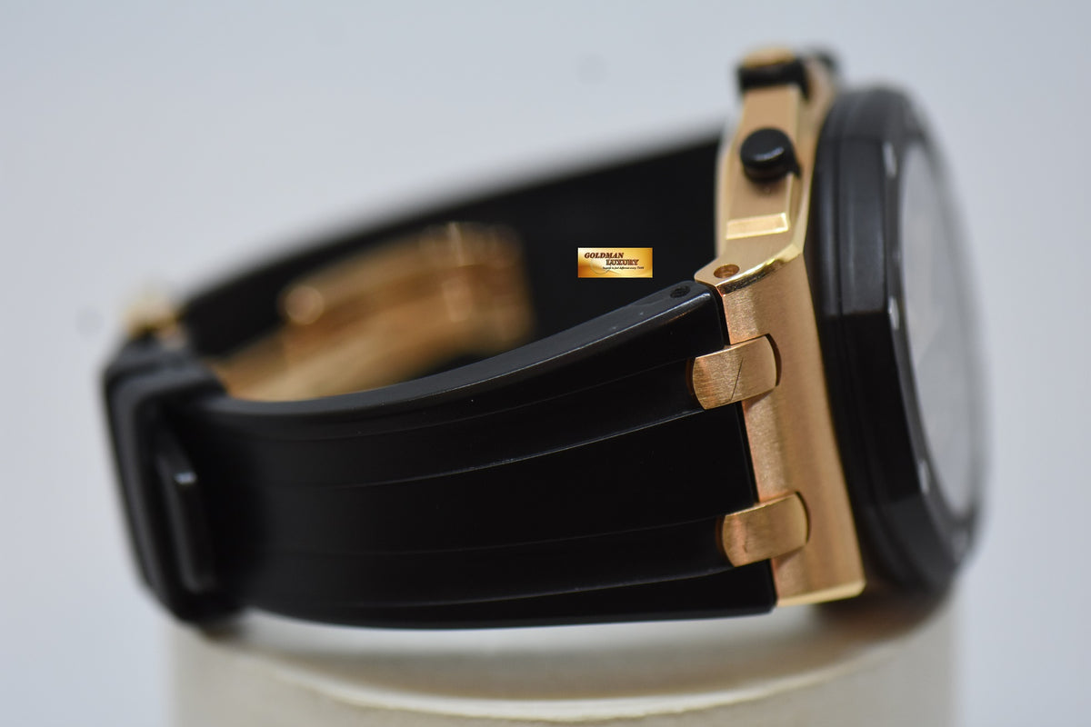 [SOLD] AUDEMARS PIGUET ROYAL OAK OFFSHORE 42mm ROSE GOLD RUBBER CLAD AUTOMATIC 25940OK (MINT)