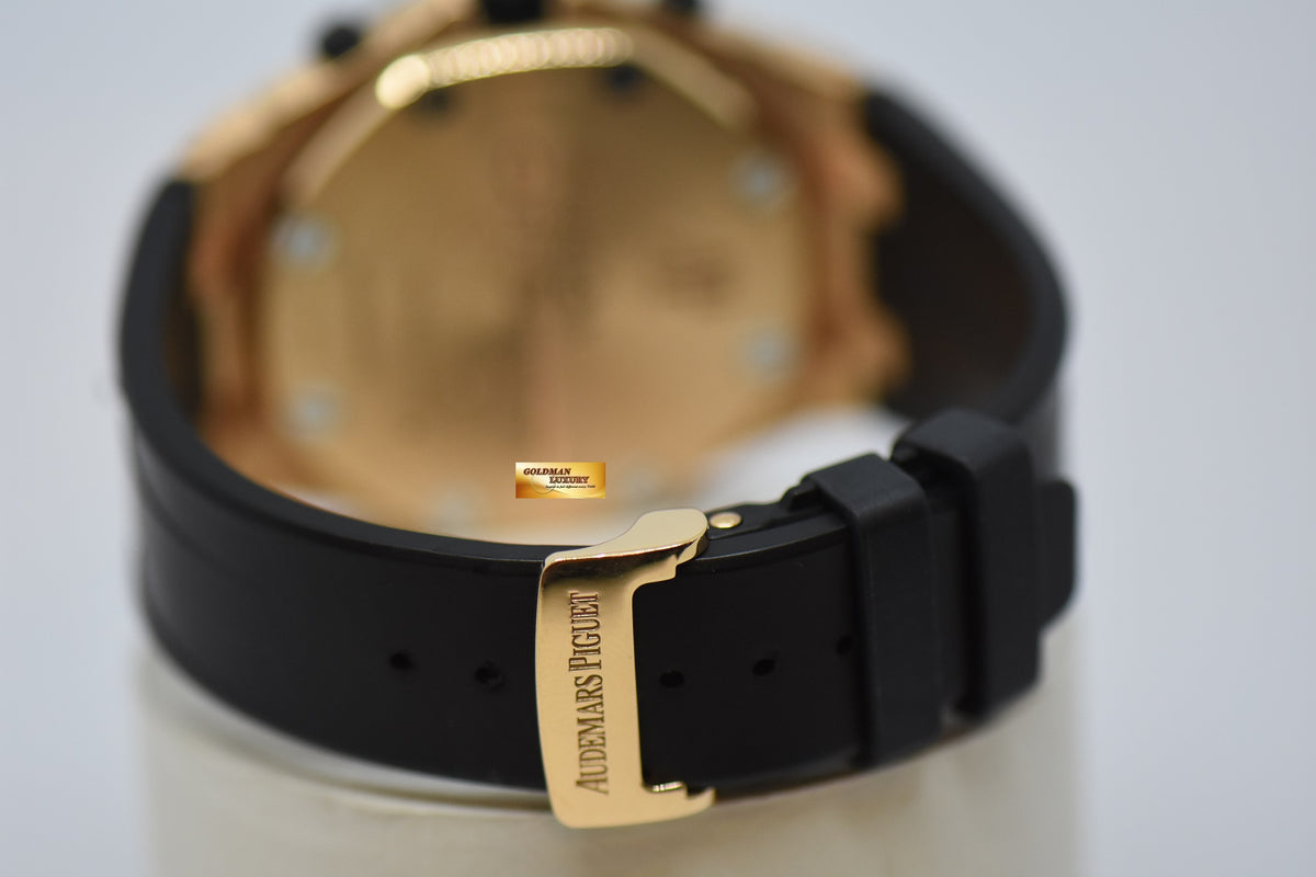 [SOLD] AUDEMARS PIGUET ROYAL OAK OFFSHORE 42mm ROSE GOLD RUBBER CLAD AUTOMATIC 25940OK (MINT)