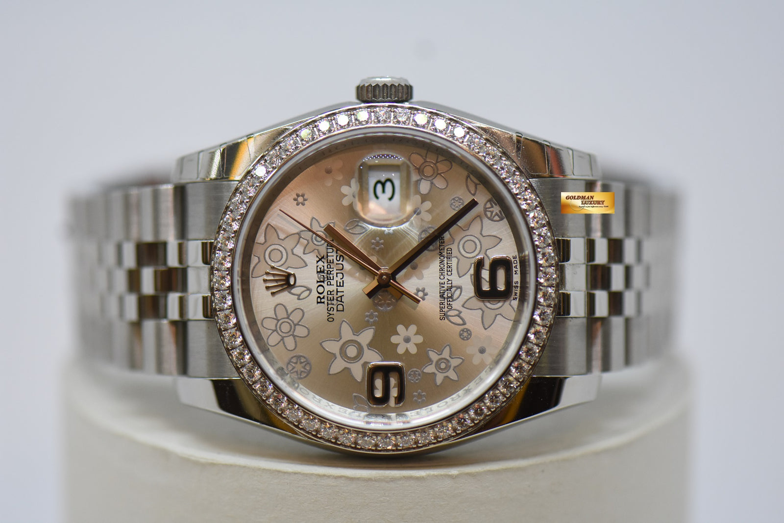 ROLEX OYSTER PERPETUAL DATEJUST 36mm STEEL IN JUBILEE ROLEX OYSTER PERPETUAL DATEJUST 36mm STEEL IN JUBILEE