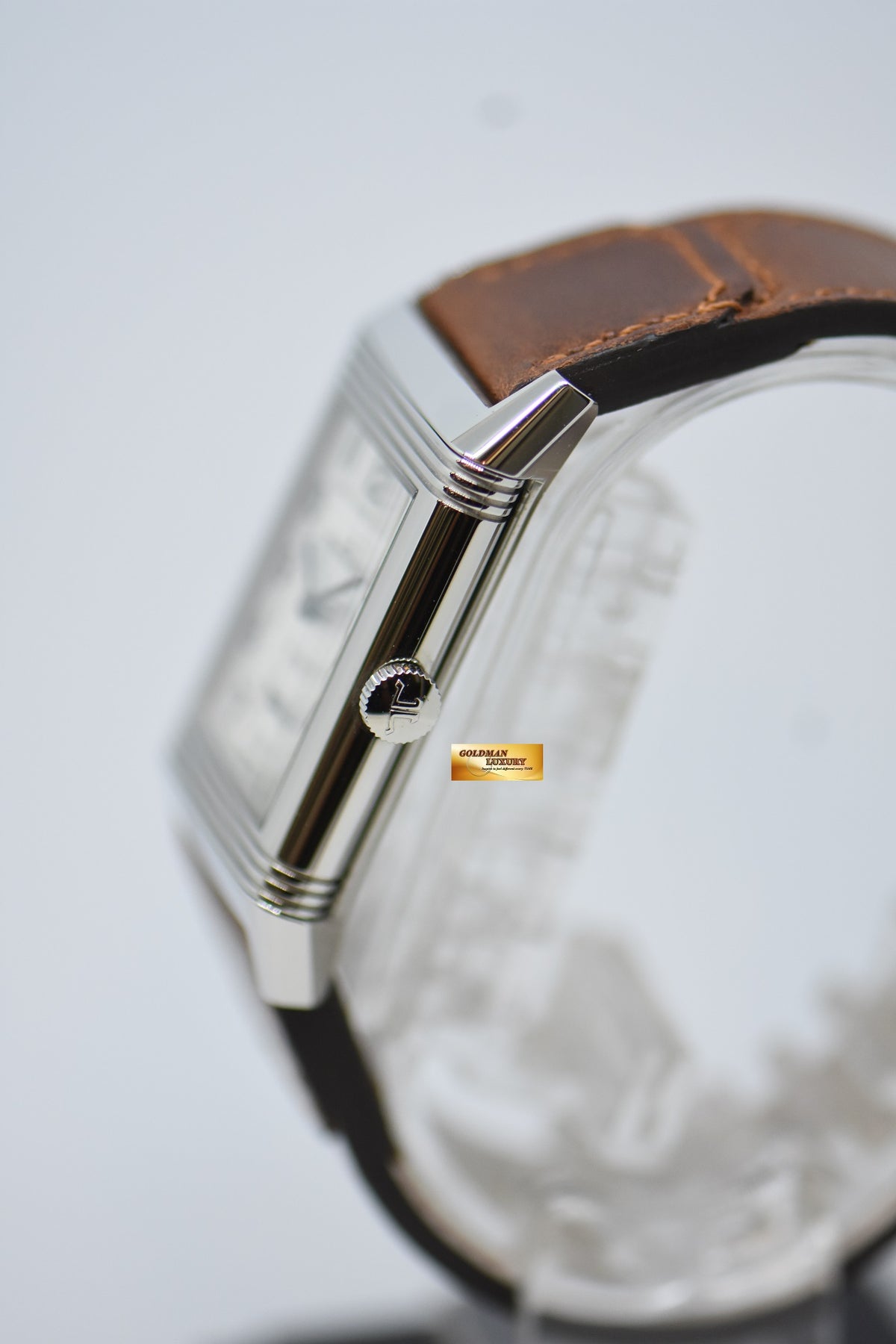 [SOLD] JLC REVERSO CLASSIC MEDIUM MONOFACE SMALL SECONDS STEEL IN FAGLIANO LEATHER STRAP MANUAL WINDING Q2438522 (MINT)