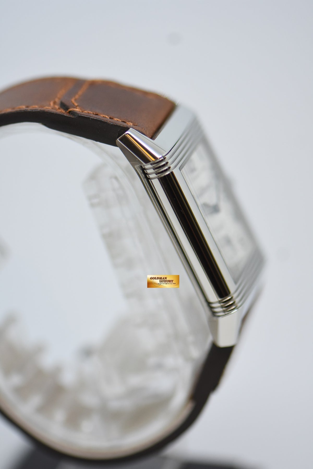 [SOLD] JLC REVERSO CLASSIC MEDIUM MONOFACE SMALL SECONDS STEEL IN FAGLIANO LEATHER STRAP MANUAL WINDING Q2438522 (MINT)