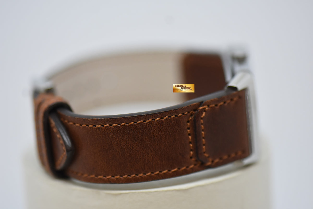 [SOLD] JLC REVERSO CLASSIC MEDIUM MONOFACE SMALL SECONDS STEEL IN FAGLIANO LEATHER STRAP MANUAL WINDING Q2438522 (MINT)