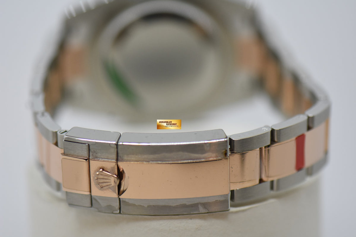 [SOLD] ROLEX OYSTER PERPETUAL GMT-MASTER II “ROOT-BEER” CERAMIC BROWN BEZEL EVEROSE GOLD / STEEL BRACELET 126711CHNR (NEW-UNWORN)