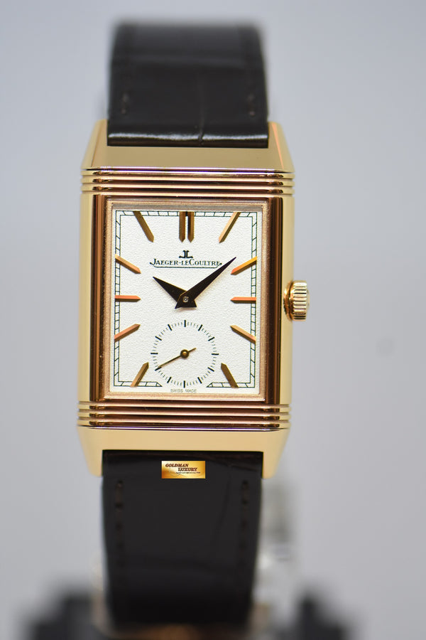 [SOLD] JLC REVERSO TRIBUTE DUOFACE ROSE GOLD MEN’S MANUAL WINDING Q3902420 (LNIB)