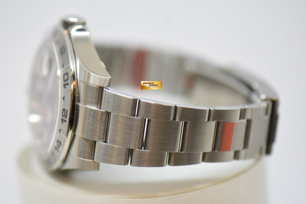 [SOLD] ROLEX OYSTER PERPETUAL EXPLORER II 42mm STEEL IN BRACELET BLACK DIAL (NOS) (ALL STICKERS INTACT)