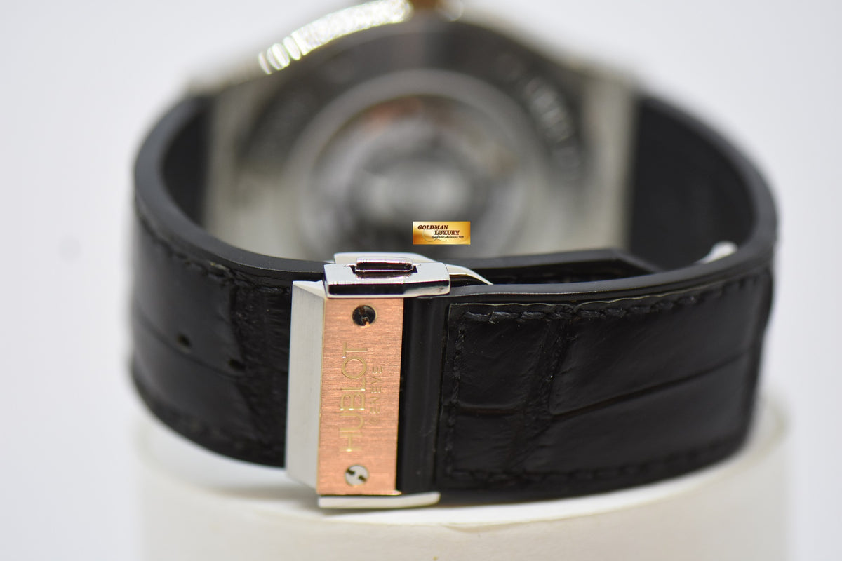 [SOLD] HUBLOT CLASSIC FUSION 45mm STEEL / ROSE GOLD AUTOMATIC IN LEATHER STRAP 511.ZP.1180.RX (MINT)