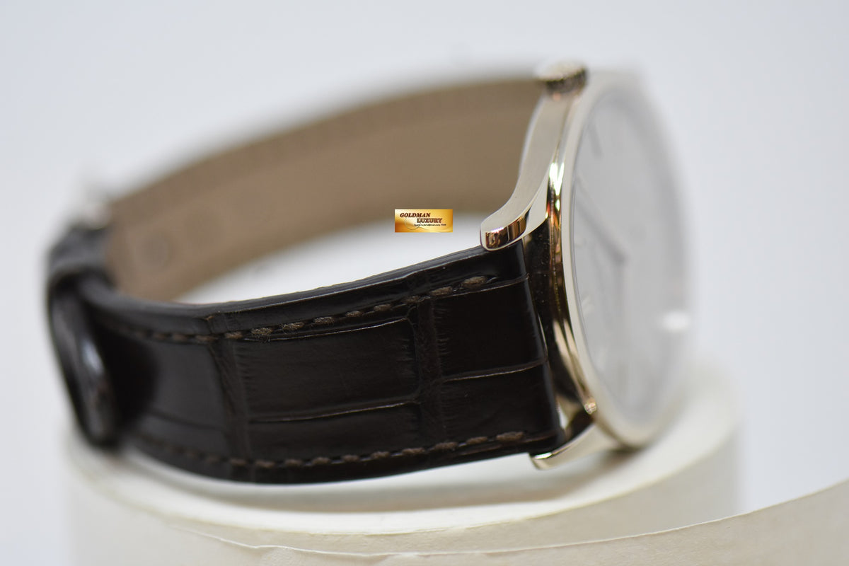 [SOLD] PATEK PHILIPPE CALATRAVA 37mm 18K WHITE GOLD MANUAL WINDING 5196G (MINT)