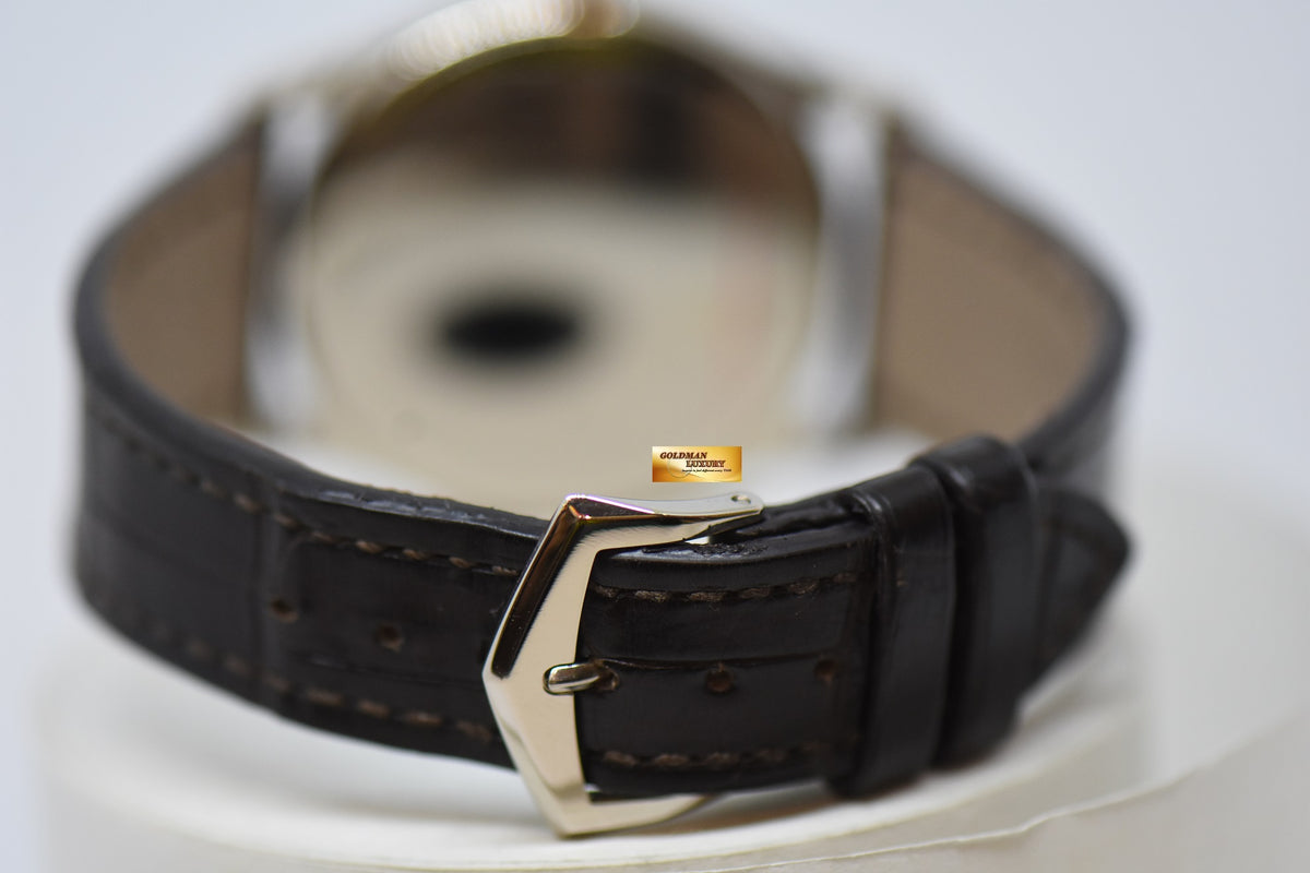 [SOLD] PATEK PHILIPPE CALATRAVA 37mm 18K WHITE GOLD MANUAL WINDING 5196G (MINT)