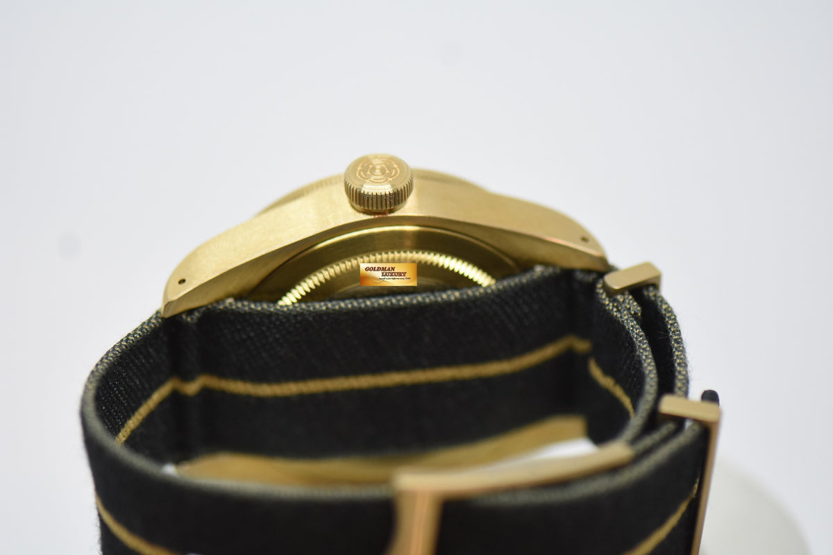 [SOLD] TUDOR BLACK BAY HERITAGE BRONZE 43mm SLATE GREY DIAL IN NATO STRAP AUTOMATIC 79250BA (NEW-UNWORN)