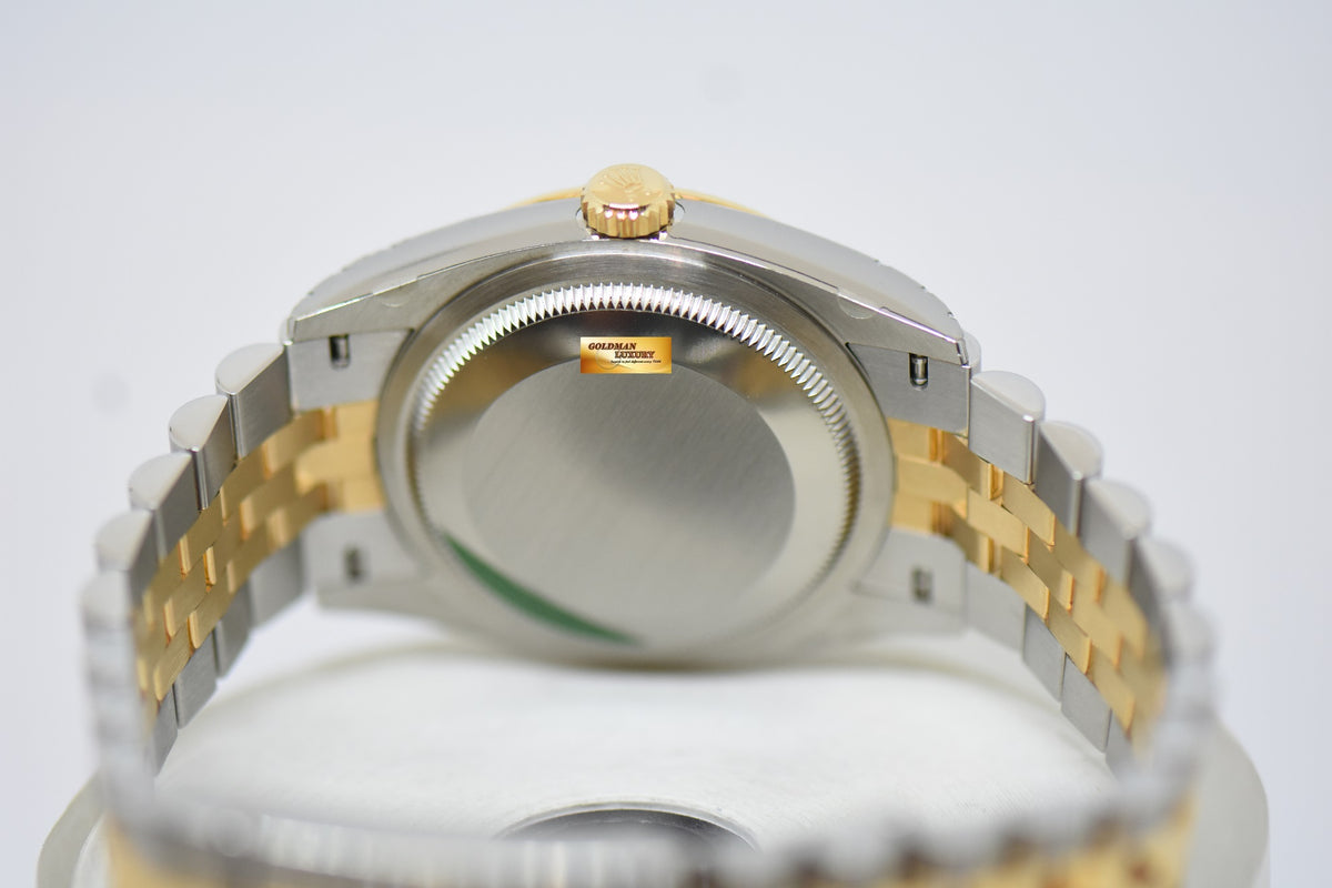 [SOLD] ROLEX OYSTER PERPETUAL DATEJUST 36mm GOLD / STEEL IN JUBILEE BRACELET WHITE DIAL 126233 (NEW-UNWORN)