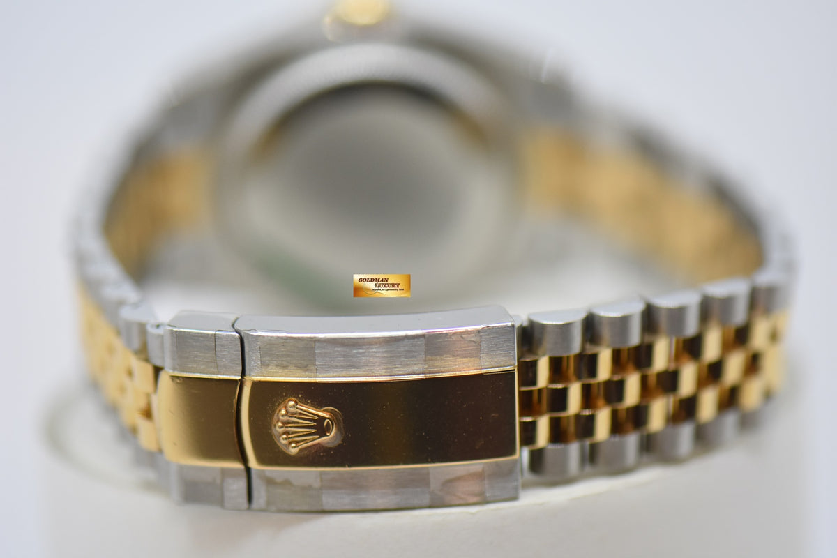 [SOLD] ROLEX OYSTER PERPETUAL DATEJUST 36mm GOLD / STEEL IN JUBILEE BRACELET WHITE DIAL 126233 (NEW-UNWORN)