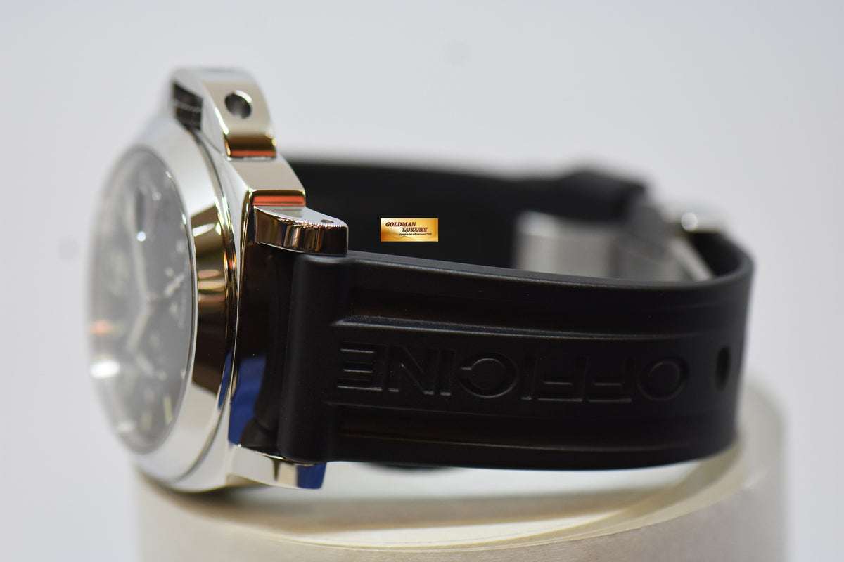 [SOLD] PANERAI LUMINOR MARINA 44mm POWER RESERVE AUTOMATIC BLACK PAM 90 (MINT)