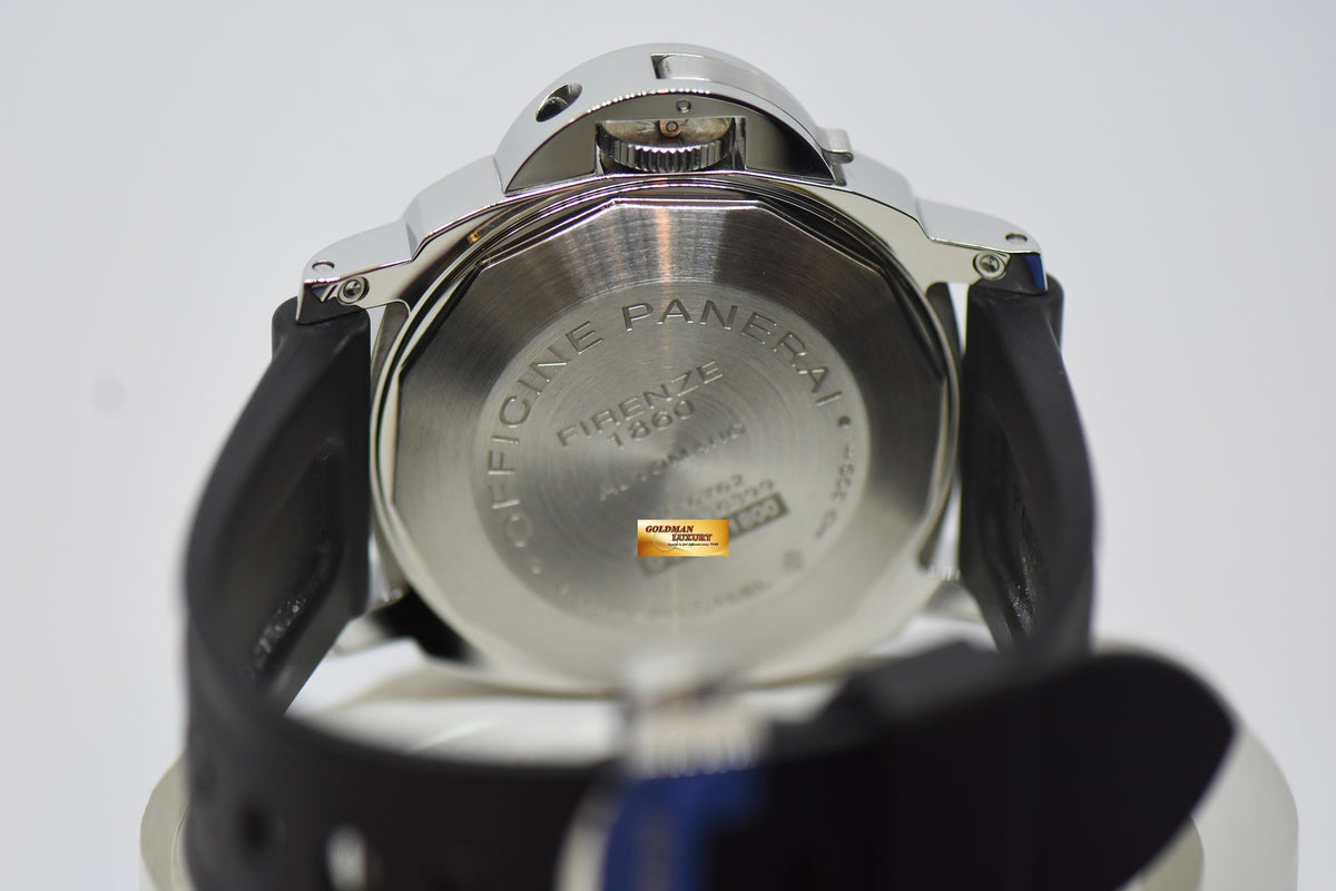 [SOLD] PANERAI LUMINOR MARINA 44mm POWER RESERVE AUTOMATIC BLACK PAM 90 (MINT)