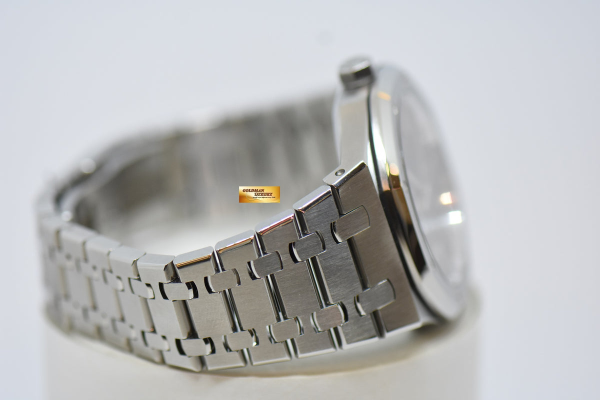 [SOLD] AUDEMARS PIGUET ROYAL OAK 41mm STEEL BRACELET BLACK DIAL 15400ST (MINT)