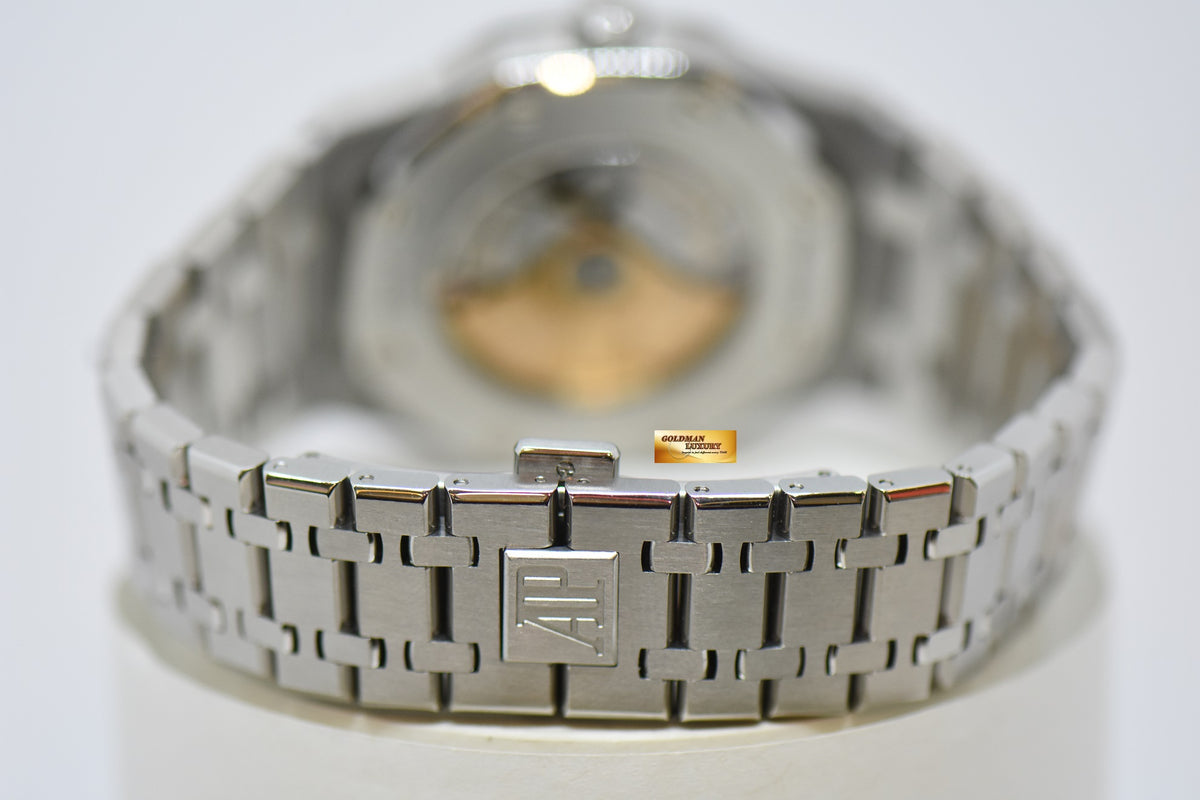 [SOLD] AUDEMARS PIGUET ROYAL OAK 41mm STEEL BRACELET BLACK DIAL 15400ST (MINT)