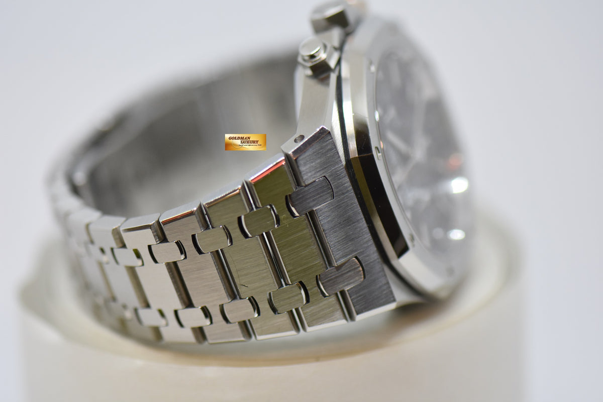 [SOLD] AUDEMARS PIGUET ROYAL OAK 41mm CHRONOGRAPH STEEL BRACELET BLACK DIAL AUTOMATIC 26320ST (MINT)