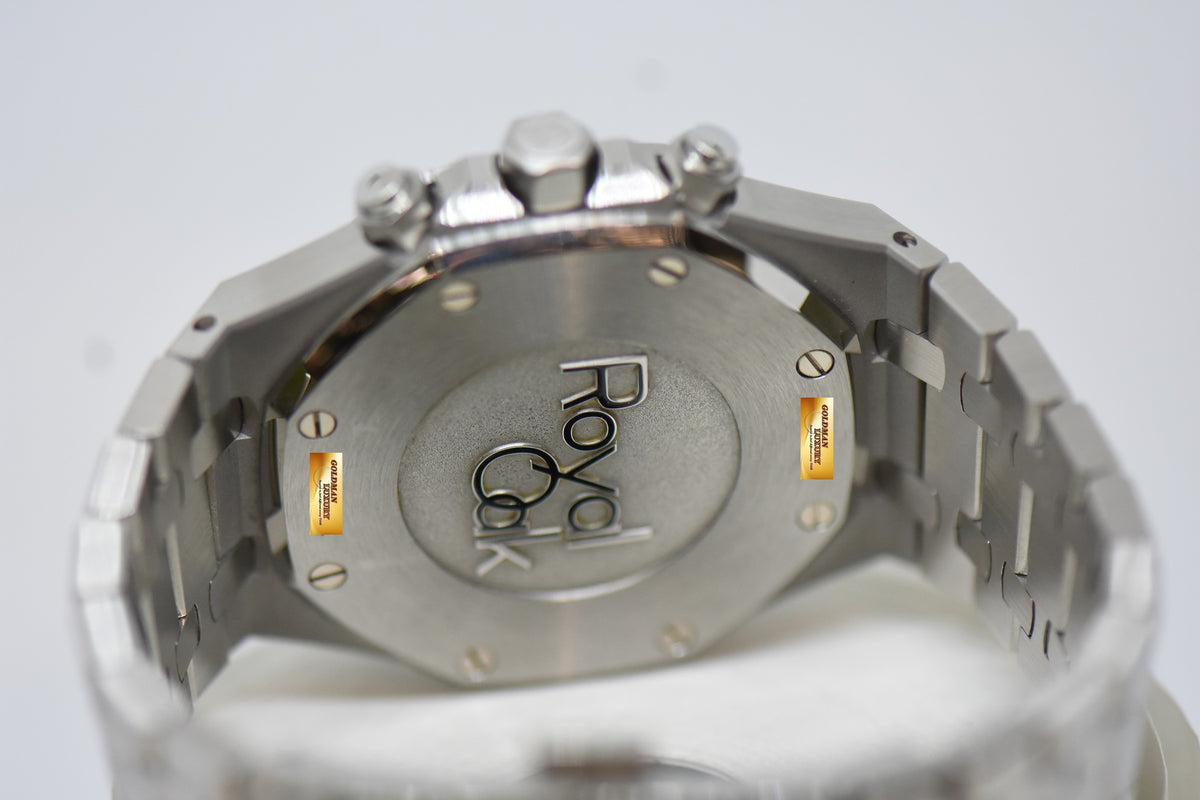 [SOLD] AUDEMARS PIGUET ROYAL OAK 41mm CHRONOGRAPH STEEL BRACELET BLACK DIAL AUTOMATIC 26320ST (MINT)