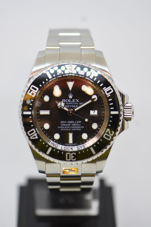 [SOLD] ROLEX OYSTER PERPETUAL DEEPSEA SEA-DWELLER 44mm CERAMIC BLACK AUTOMATIC 116660 (MINT)