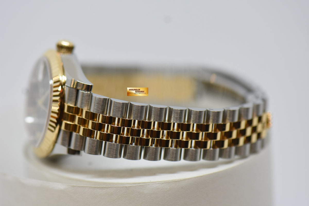 [SOLD] ROLEX OYSTER PERPETUAL DATEJUST 31mm GOLD / STEEL IN JUBILEE BRACELET OLIVE GREEN DIAL DIAMOND @ VI AUTOMATIC 278273 (NEW-UNWORN)