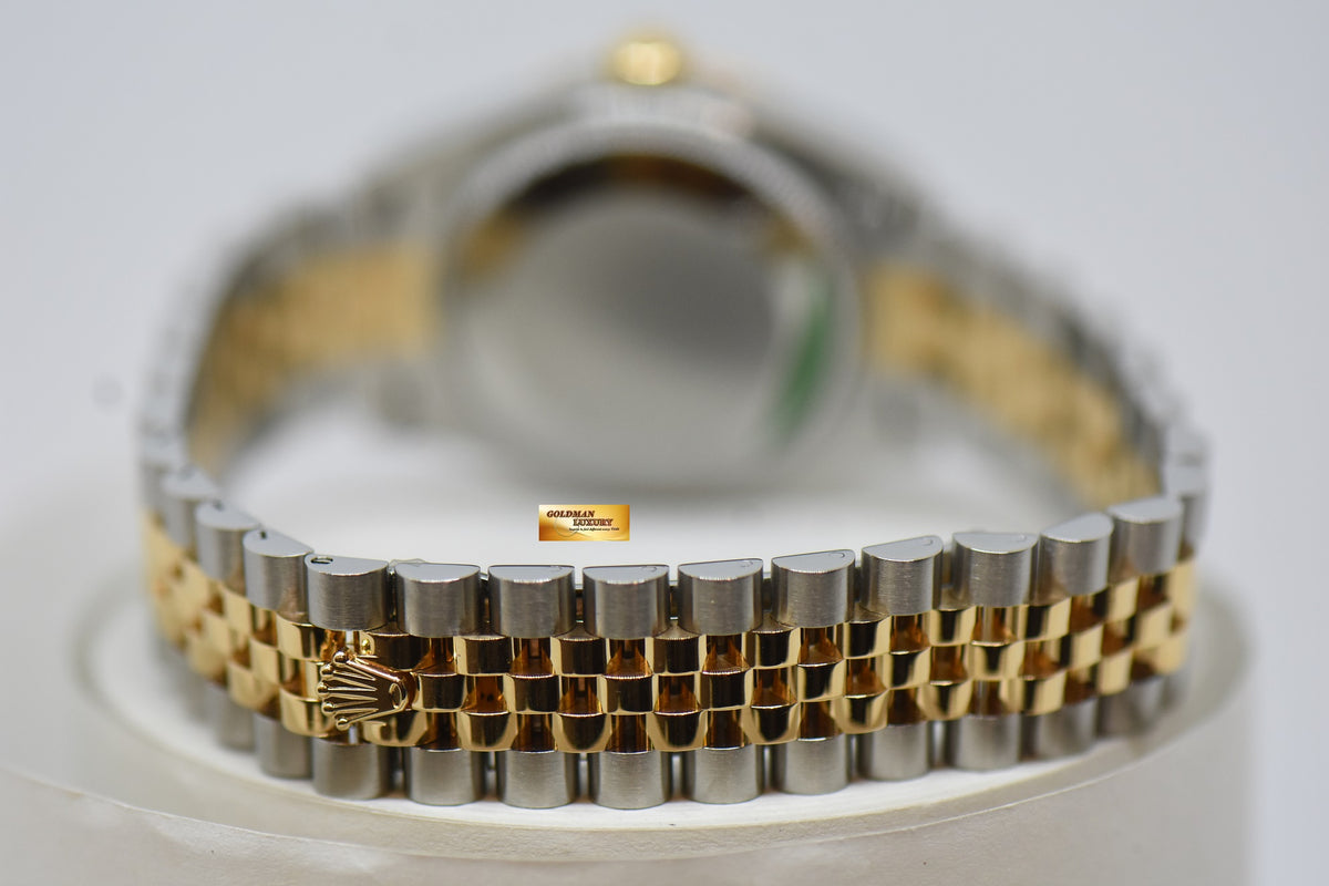 [SOLD] ROLEX OYSTER PERPETUAL DATEJUST 31mm GOLD / STEEL IN JUBILEE BRACELET OLIVE GREEN DIAL DIAMOND @ VI AUTOMATIC 278273 (NEW-UNWORN)