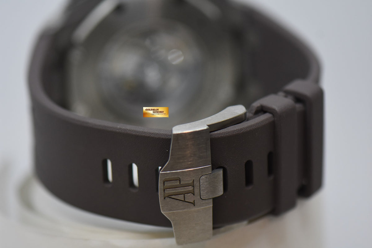 [SOLD] AUDEMARS PIGUET ROYAL OAK OFFSHORE 44mm CHRONOGRAPH TITANIUM CERAMIC BEZEL AUTOMATIC 26400IO (LNIB)