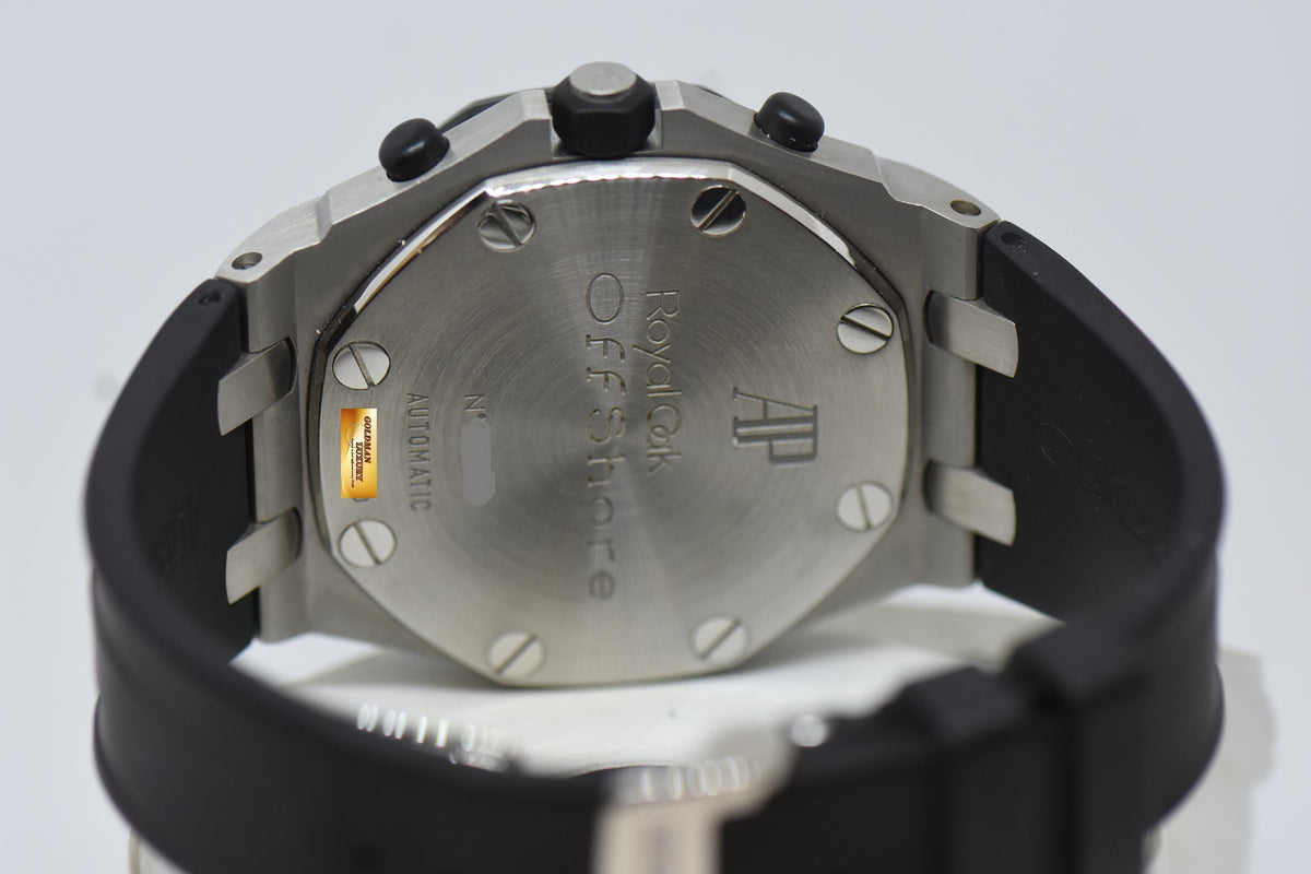 [SOLD] AUDEMARS PIGUET ROYAL OAK OFFSHORE 42mm CHRONOGRAPH RUBBER CLAD STEEL AUTOMATIC 25940SK (MINT)